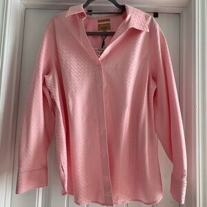 Christine Pink Non-Iron Blouse